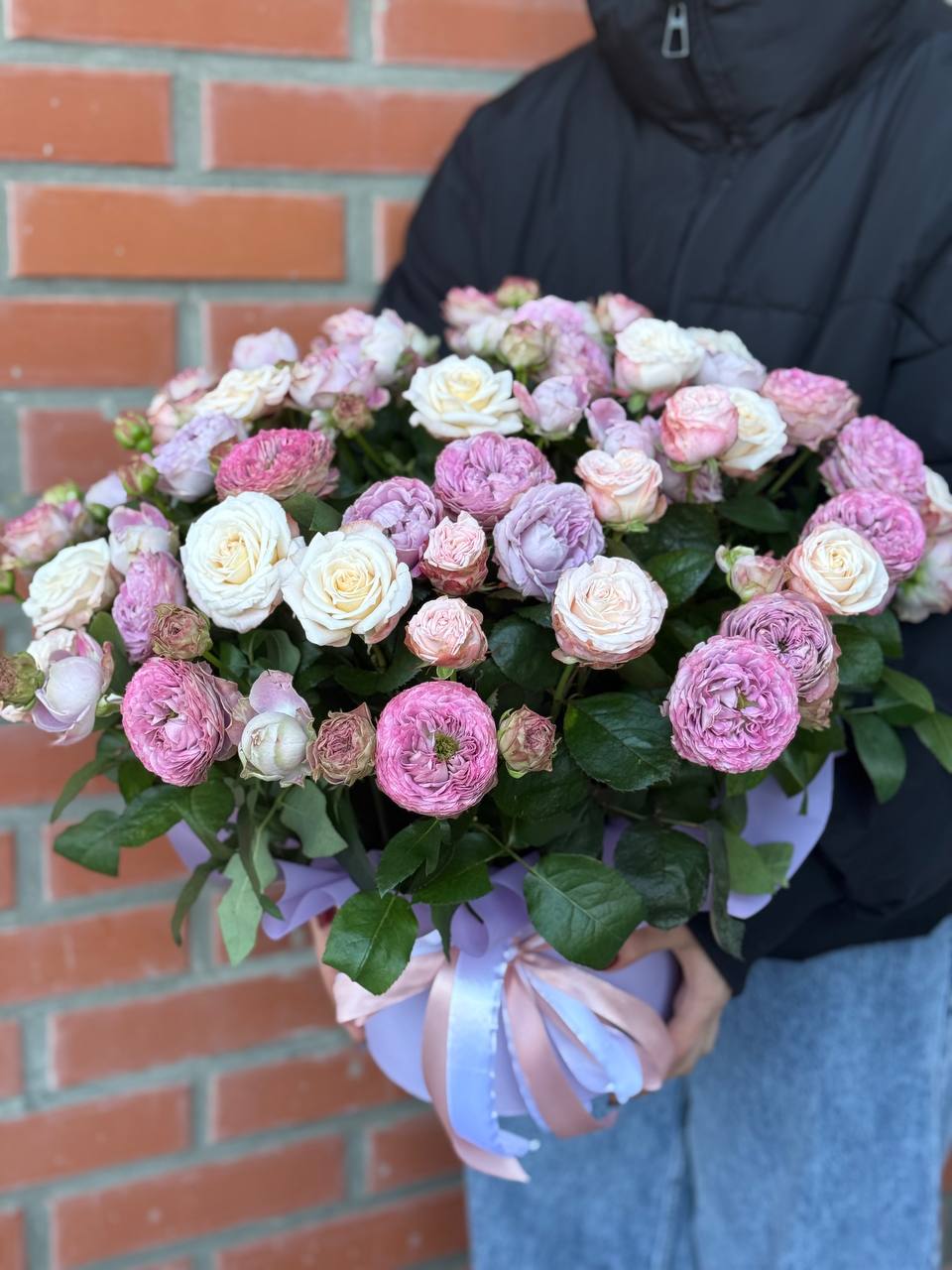 Hutbox XL 51 Rosen (Sorten Bombastic, Lavender)