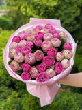 39 pfingstrosenartige Rosen Lavender Lace und Lavender