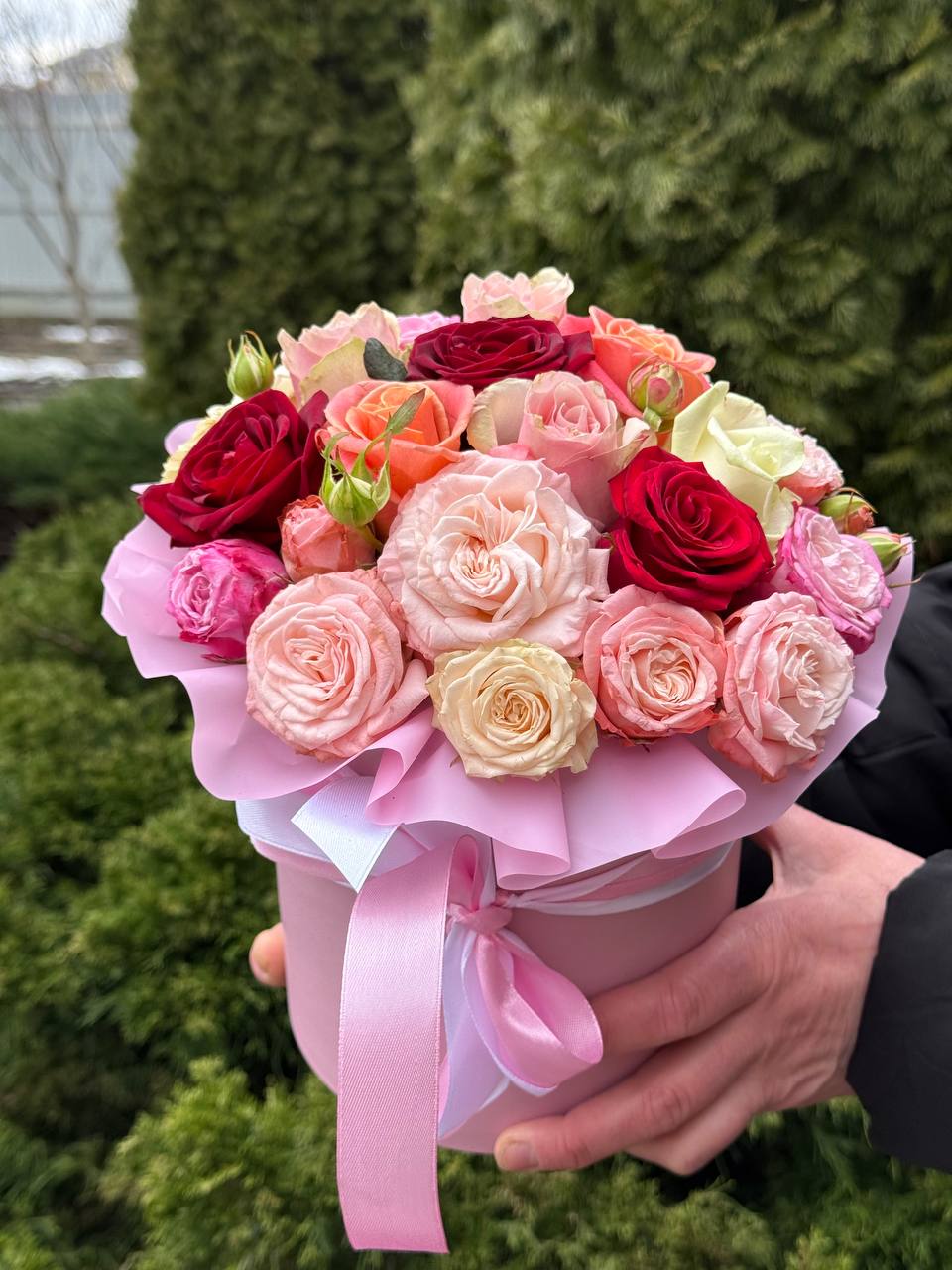 Blumen in der Hutbox S