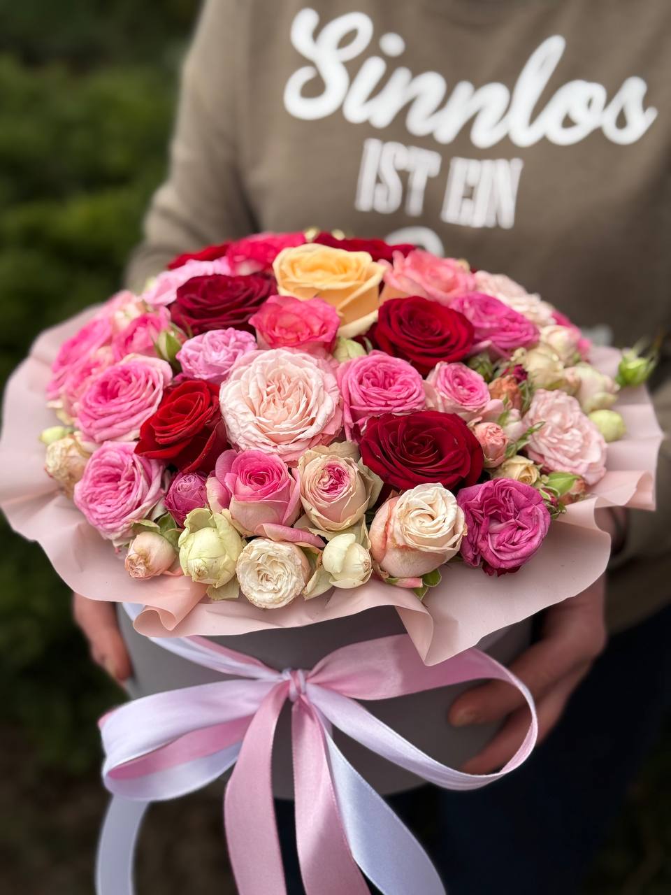 Blumen in der Hutbox M