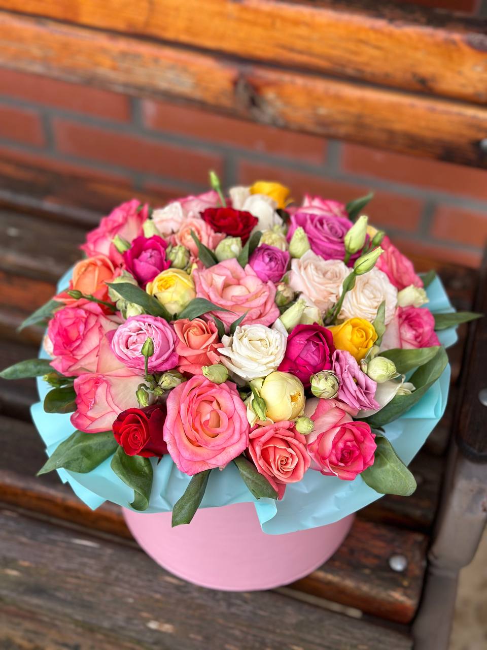 Blumen in der Hutbox M