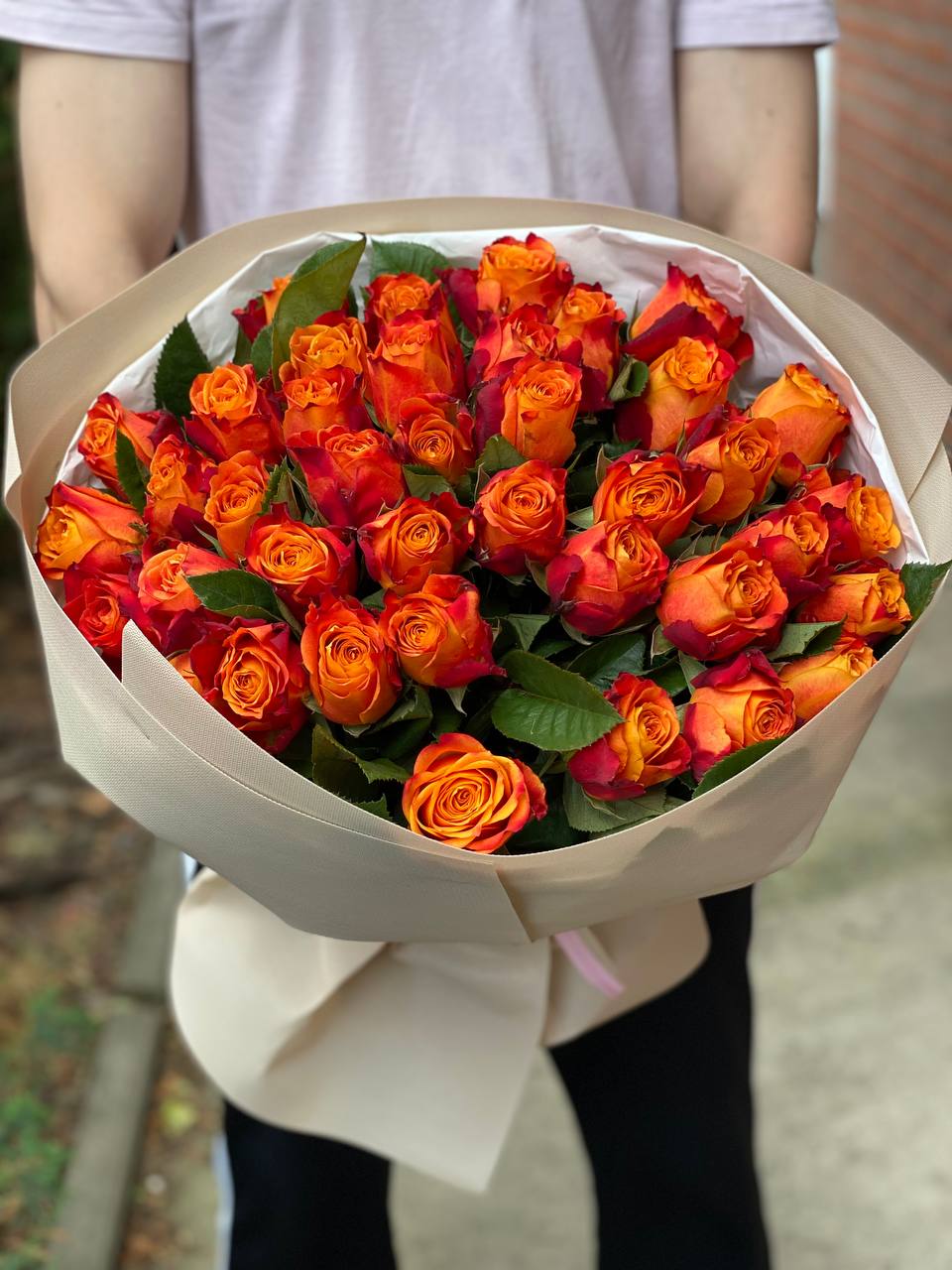 39 Rosen Hollandia Orange