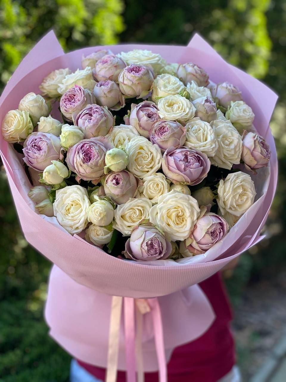 39 Rosen Miss Bombastic und Lavender