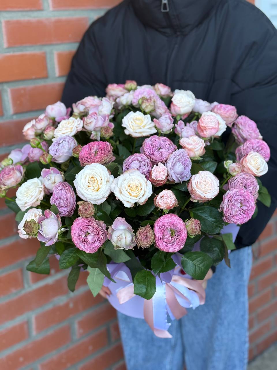 Hutbox XL 51 Rosen (Sorten Bombastic, Lavender)