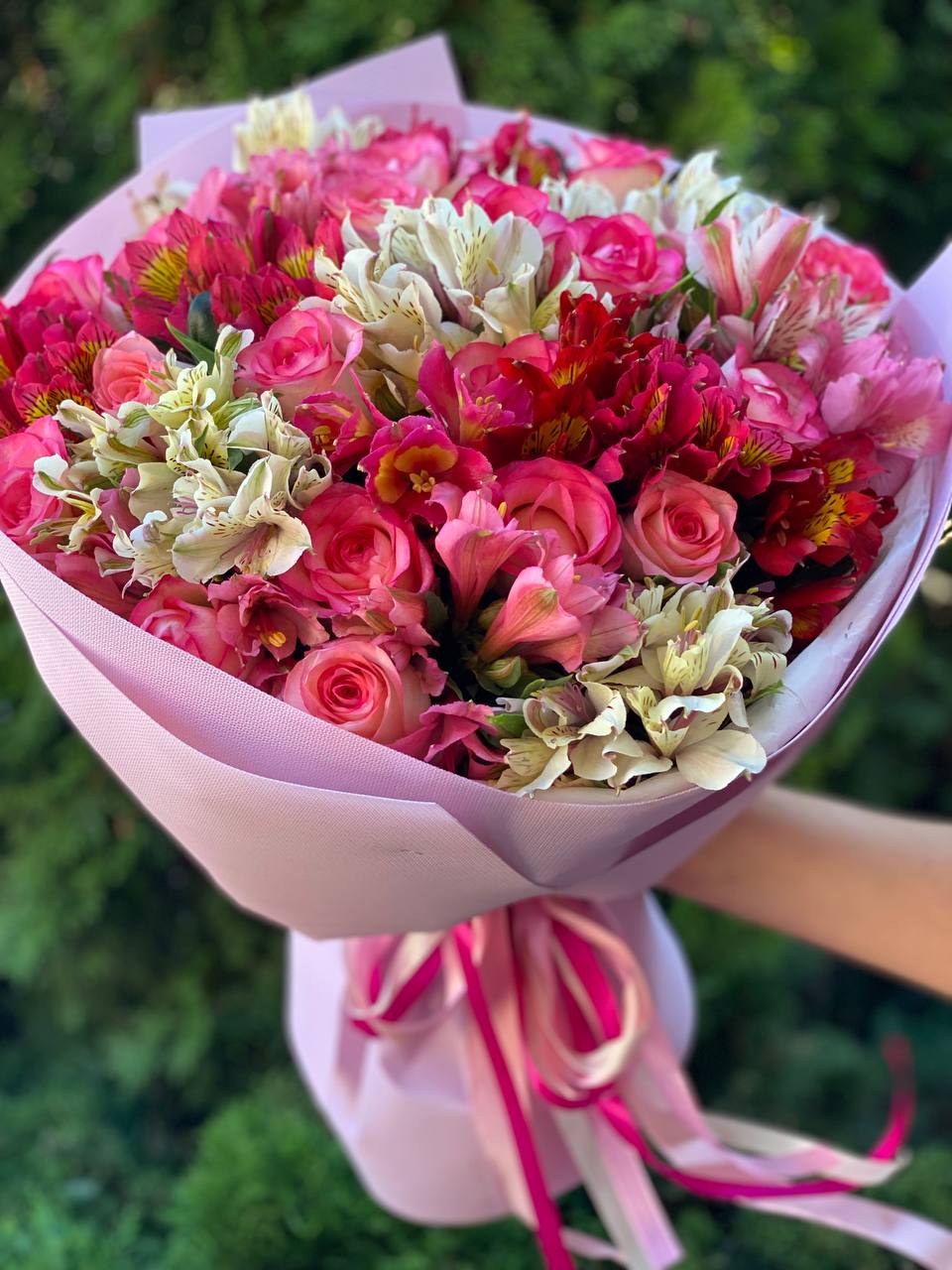 Bouquet 39 Jumilia & Alstroemeria