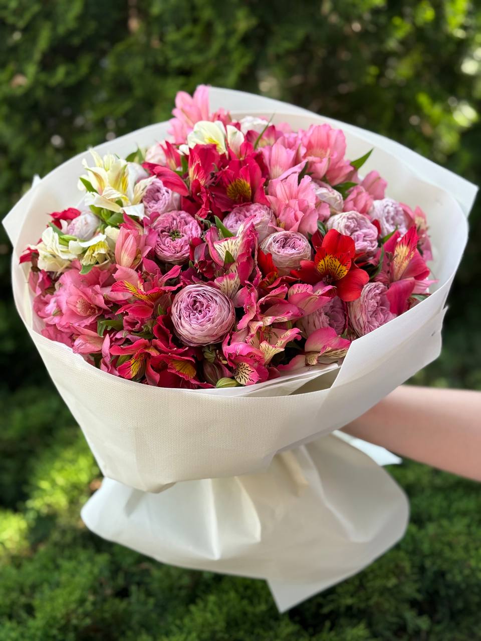 Bouquet 39 Lavender & Alstroemeria