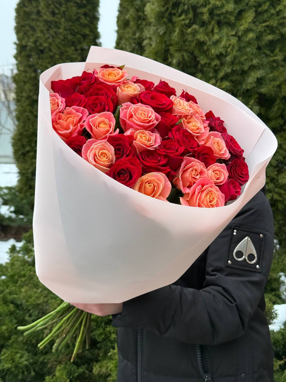 39 Rosen Miss Piggy und Red Eagle