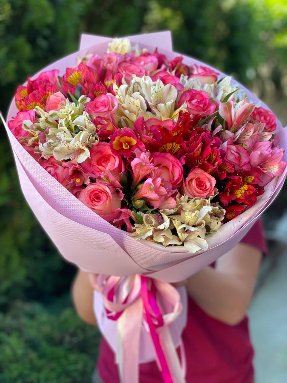 Bouquet 39 Jumilia & Alstroemeria