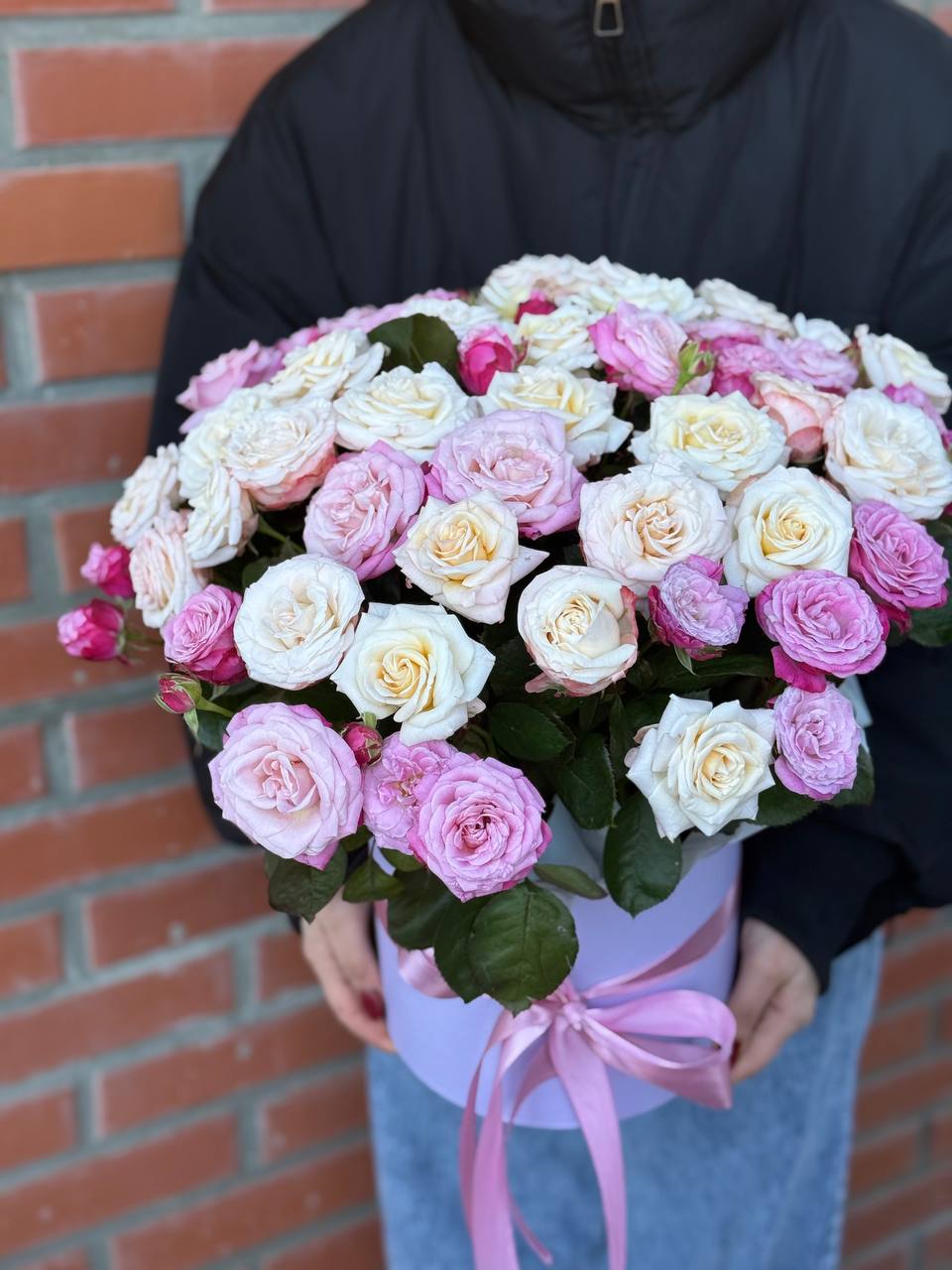 Hutbox XL 51 Rosen (Sorten Bombastic, Lady Bombastic)