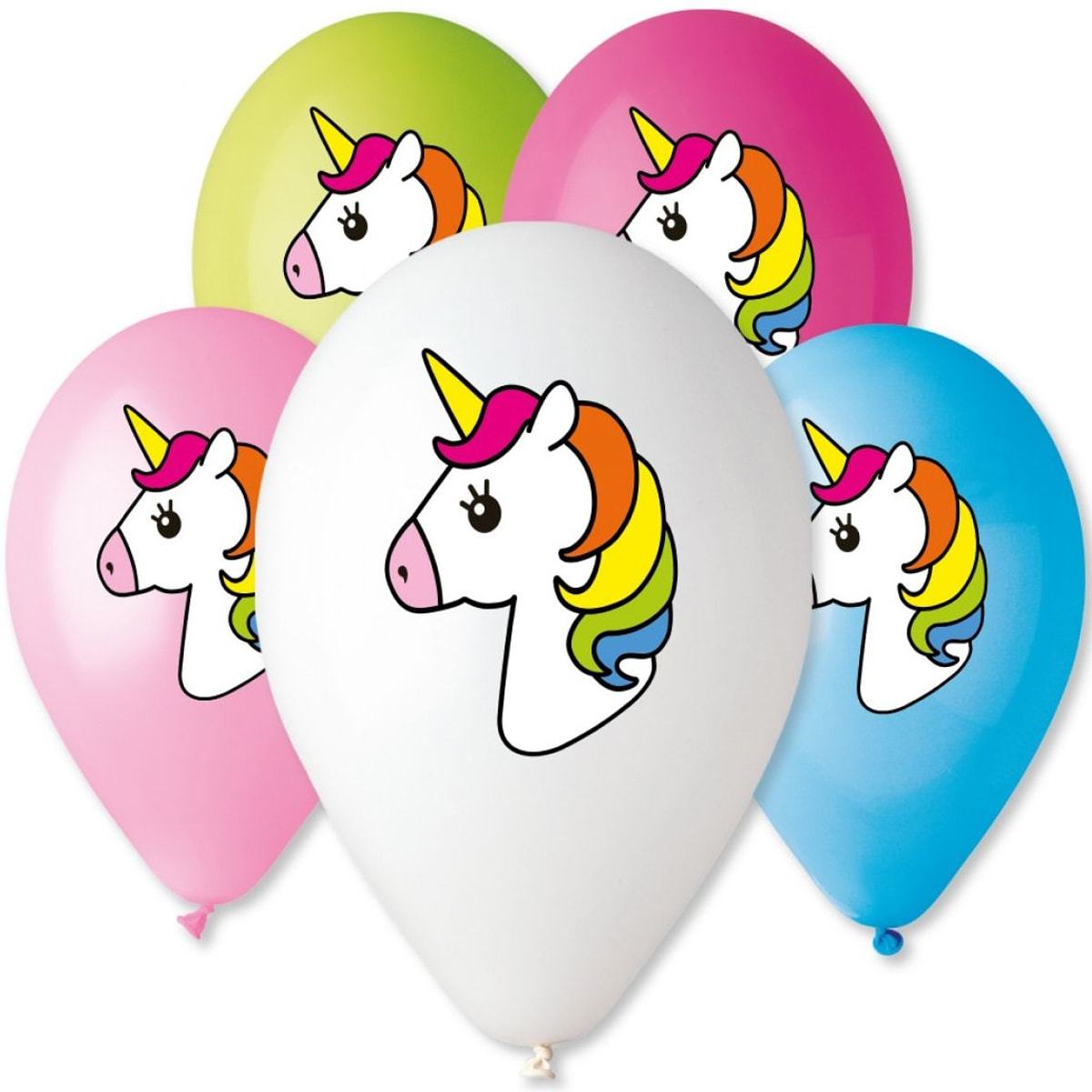 Luftballon Einhorn aus dem Sortiment 1 Stk. Mit Hi-Float Versiegelung