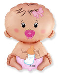 Folienballon Baby (Mädchen)