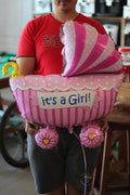 Folienballon Kinderwagen