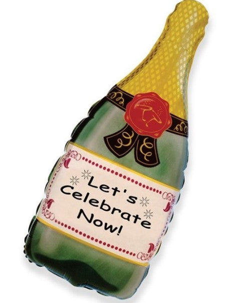 Folienballon Champagner